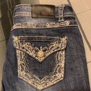 Grace in La designer jeans